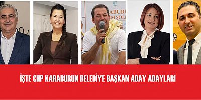 İşte CHP Karaburun Belediye Başkan Aday Adayları